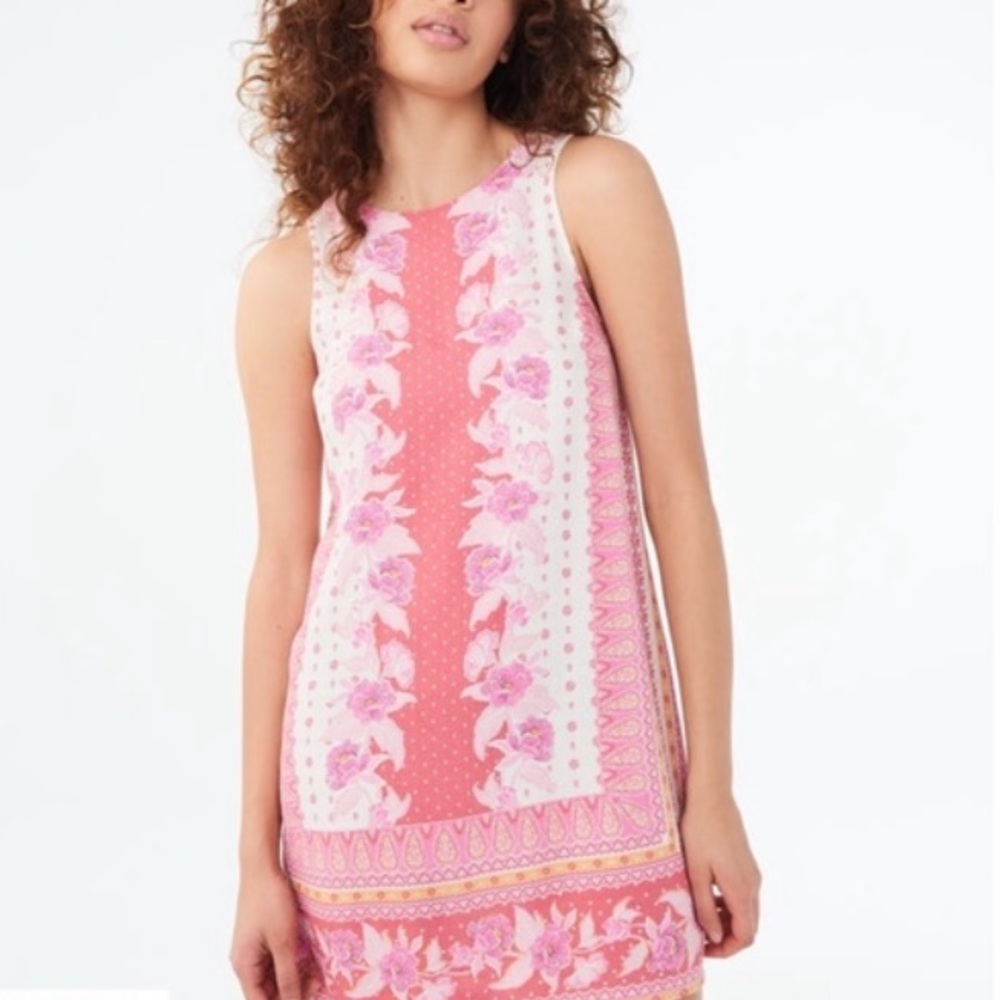 🍋2 for $10🍋 NWOT Aeropostale Pink Lace Back Shift Dress.  XS.